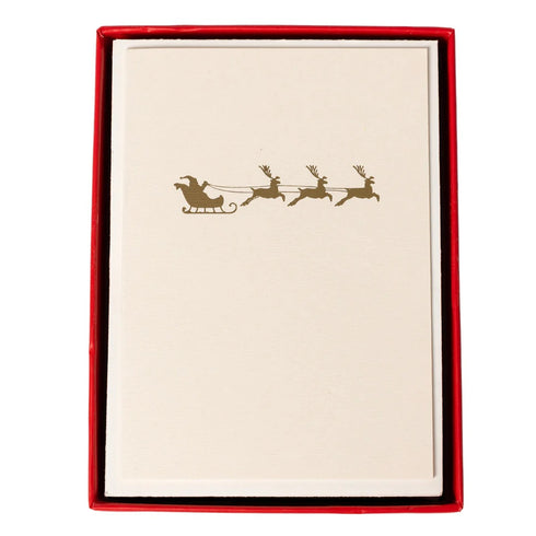 HOLIDAY BOXED CARDS SANTA